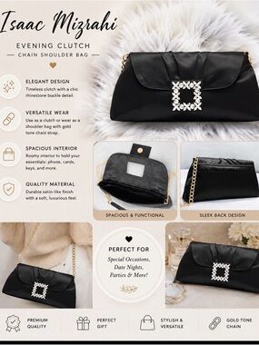 Isaac Mizrahi Clutch/Crossbody